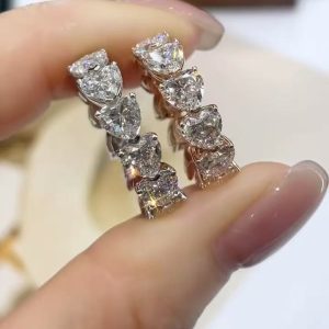 925 Silver Moissanite Ring