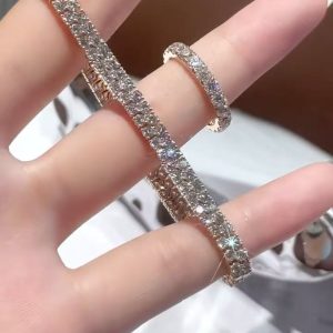 925 Silver Moissanite Bracelet