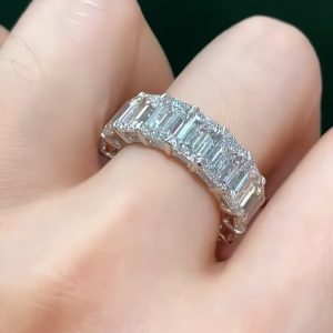 925 Silver Moissanite Ring