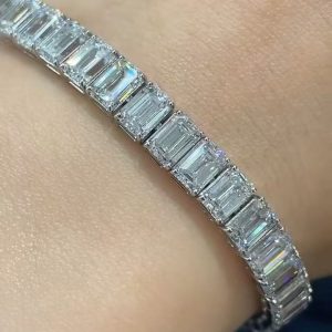 925 Silver Moissanite Bracelet