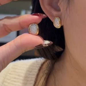 925 Silver Moissanite Earrings