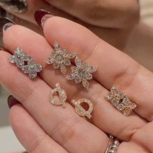 925 Silver Moissanite Earrings